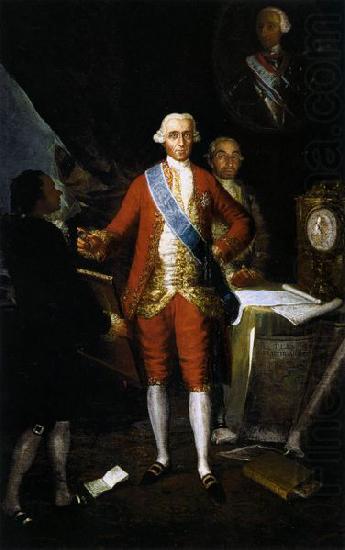 Francisco de Goya Portrait of the Count of Floridablanca china oil painting image
